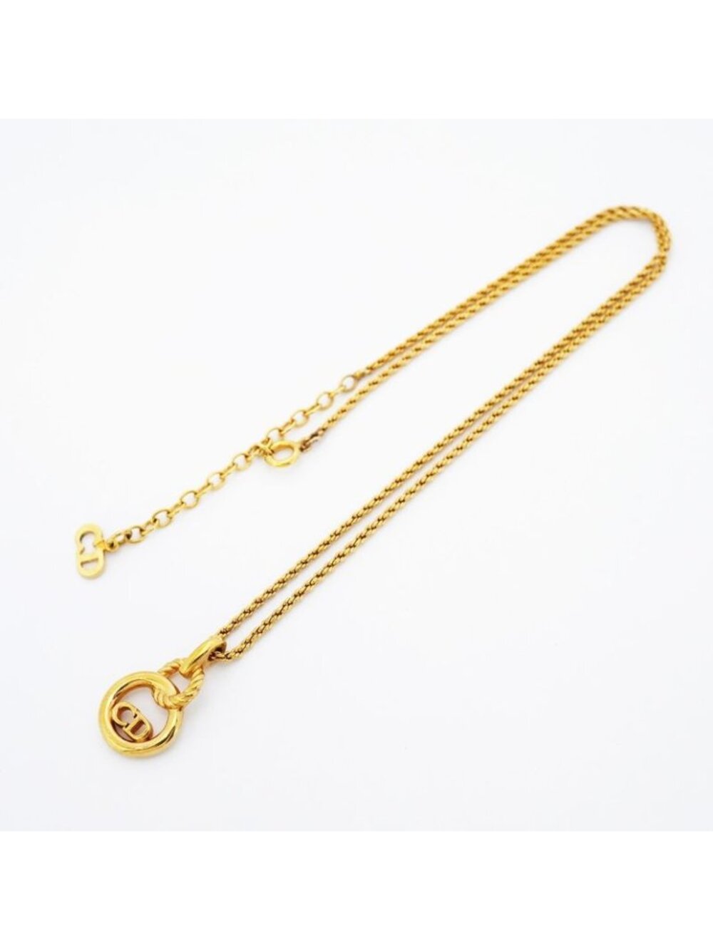 Dior Necklace Cdlogo Gold Plated - Picture 3 of 5